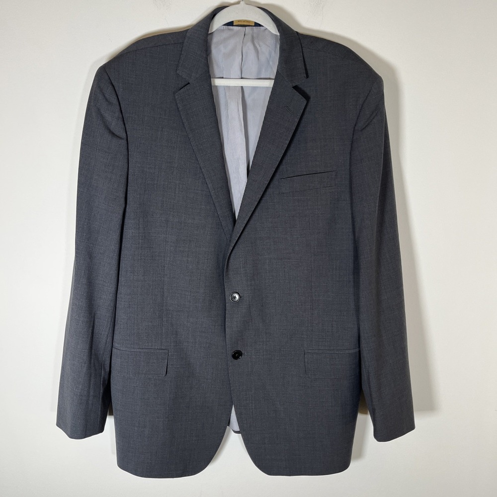 Brooks Brothers Explorer Sport Coat Mens 46L‎ Madison Fit Blazer Jacket Gray